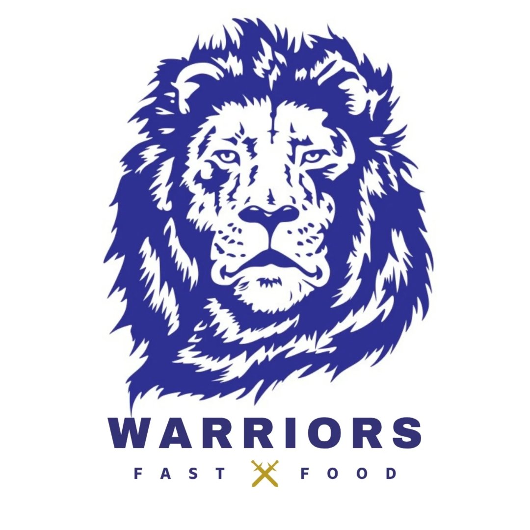 Warriors Fast Food Logo